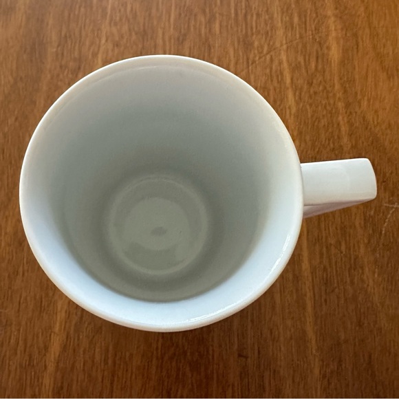 2013 Starbucks White Gold Coffee Mug Cup by Rosanna Art Deco Mid Century 12 oz - Picture 3 of 7